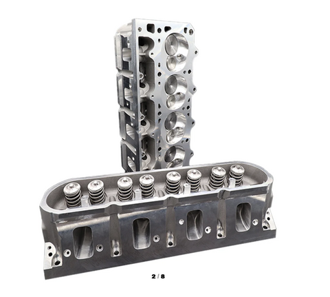 Mangum Racing 275cc CNC Ported 11 Degree LS3 Style 6-Bolt Heads PAIR - Assembled