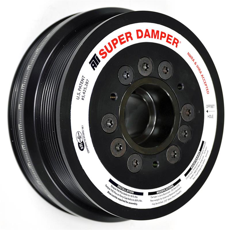 ATI 10% Underdrive Super Damper Balancer for LS3 & LS7 Dry Sump
