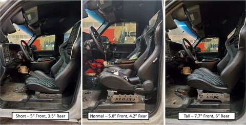 AFP Custom Seat Brackets for 1988-2018 GM Trucks