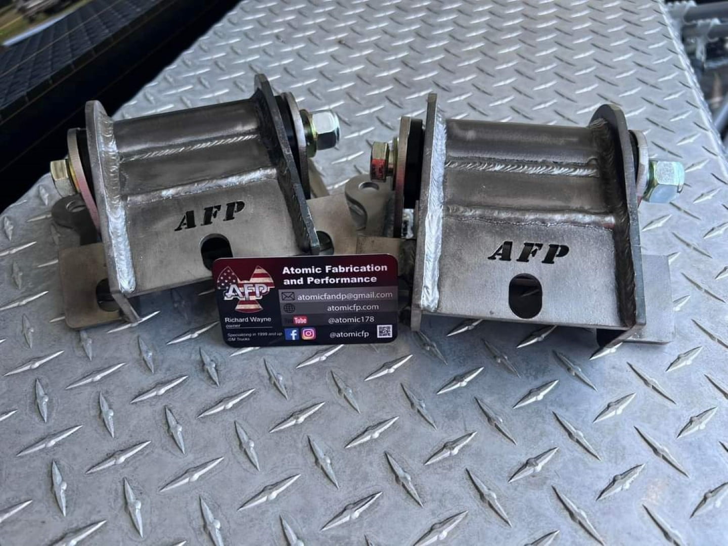 AFP Polyurethane Engine Mounts for 2001-2006 2500/3500 8.1L GM Trucks