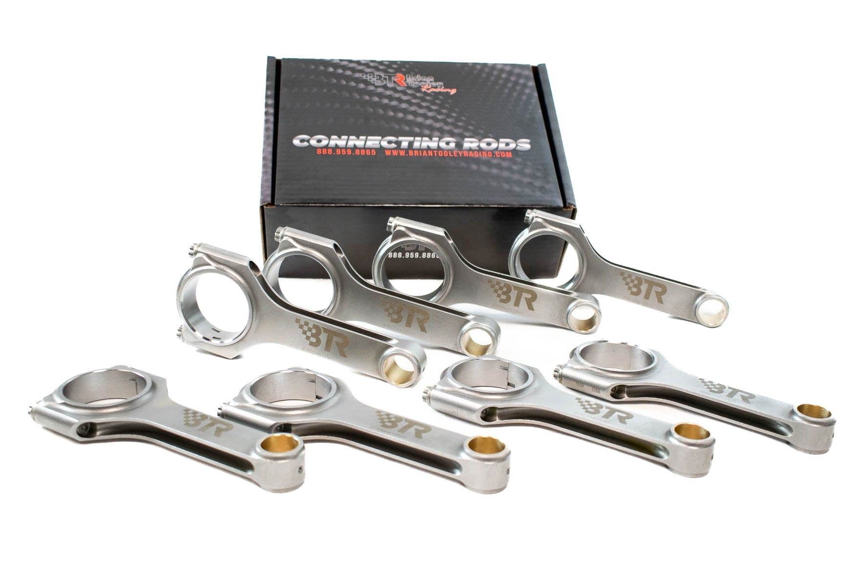 Pro Ls Connecting Rods BTR GEN 3/4 LS FORGED H BEAM CONNECTING RODS (6.125