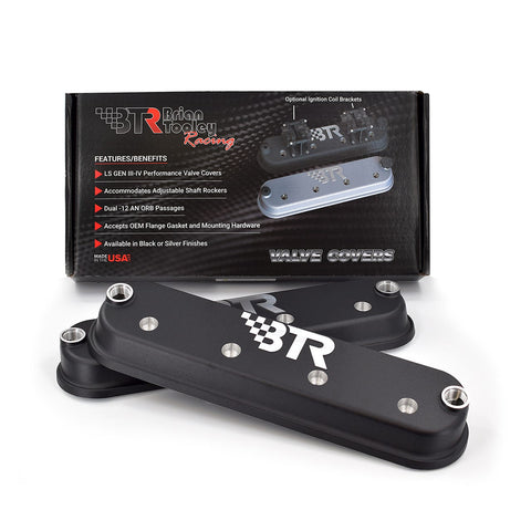 BTR LS Valve Cover Set (Pair) w/ LOGO