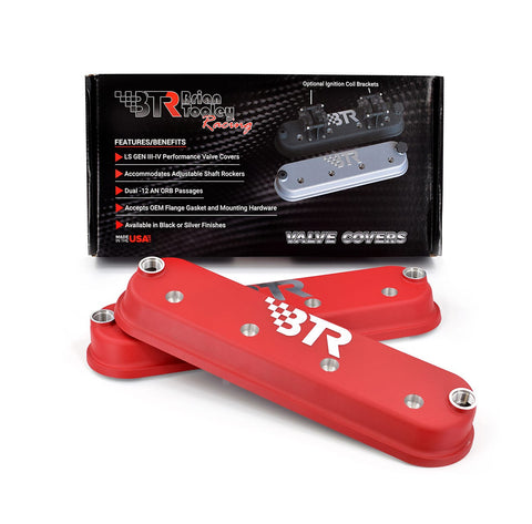 BTR LS Valve Cover Set (Pair) w/ LOGO