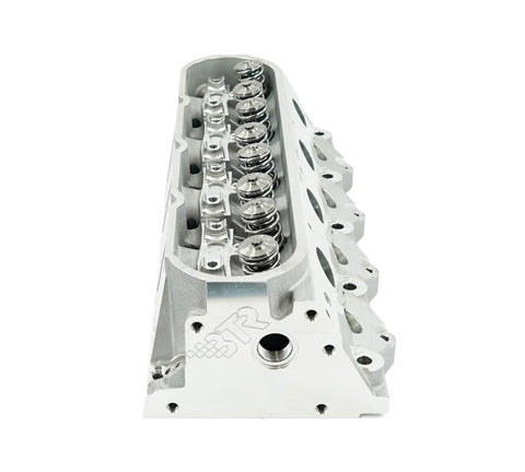 PAIR of BTR Canted Valve CNC Ported Cathedral Port Cylinder Heads (6-Bolt) - Bare or Assembled