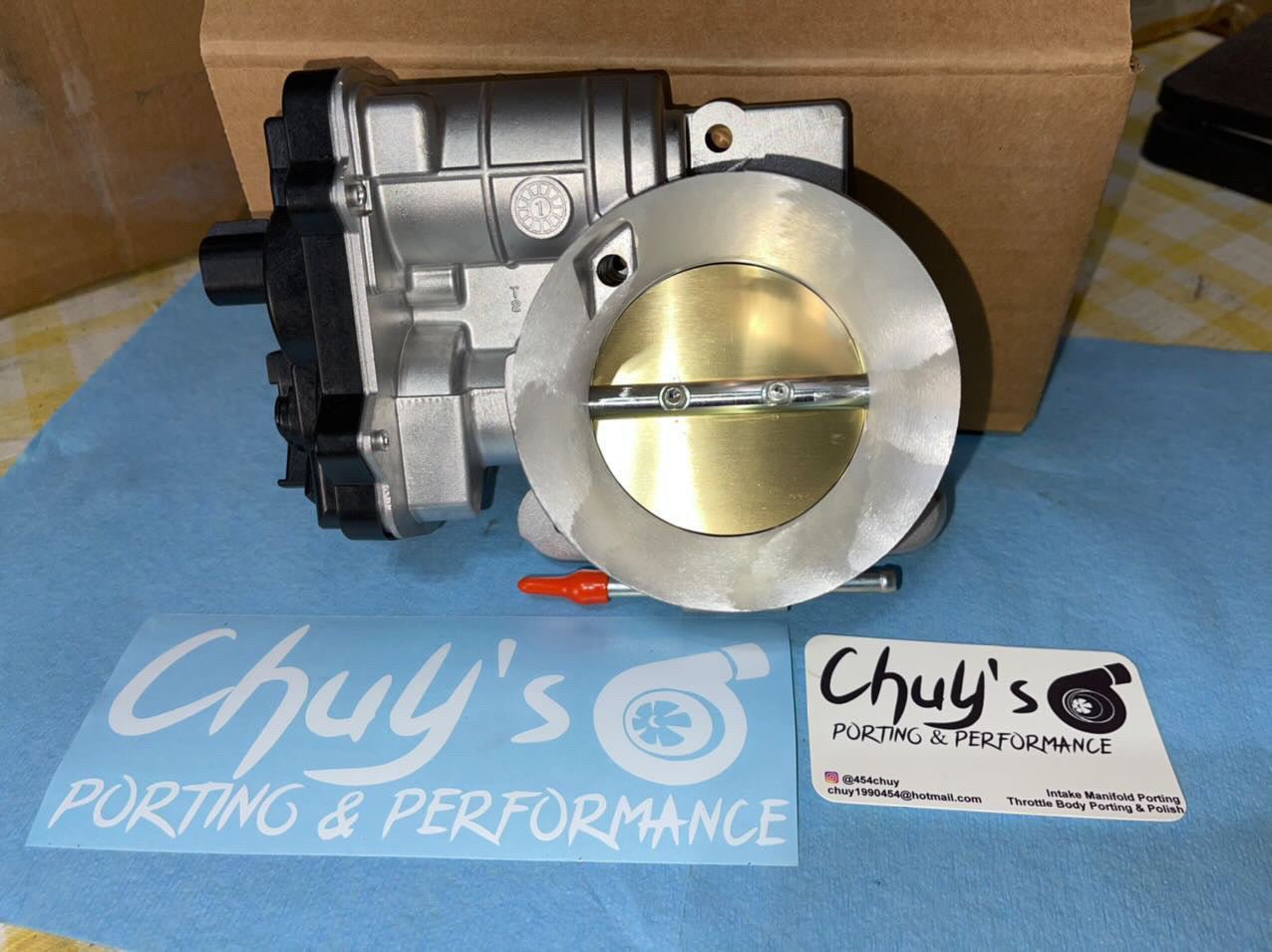 New OE GM 3 Bolt (03-07c) DBW Throttle Body- PORTED BY CHUY