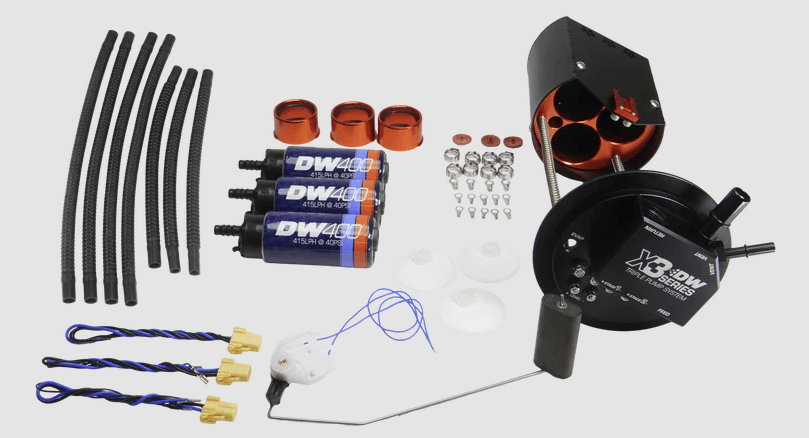 DeatschWerks X3 Triple Pump (1245 LPH) Fuel Module for 2005-2018