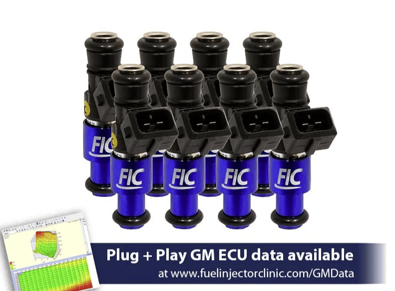 FUEL INJECTOR CLINIC - 1200cc 130 lbs/hr for 1999-2013 GM Truck