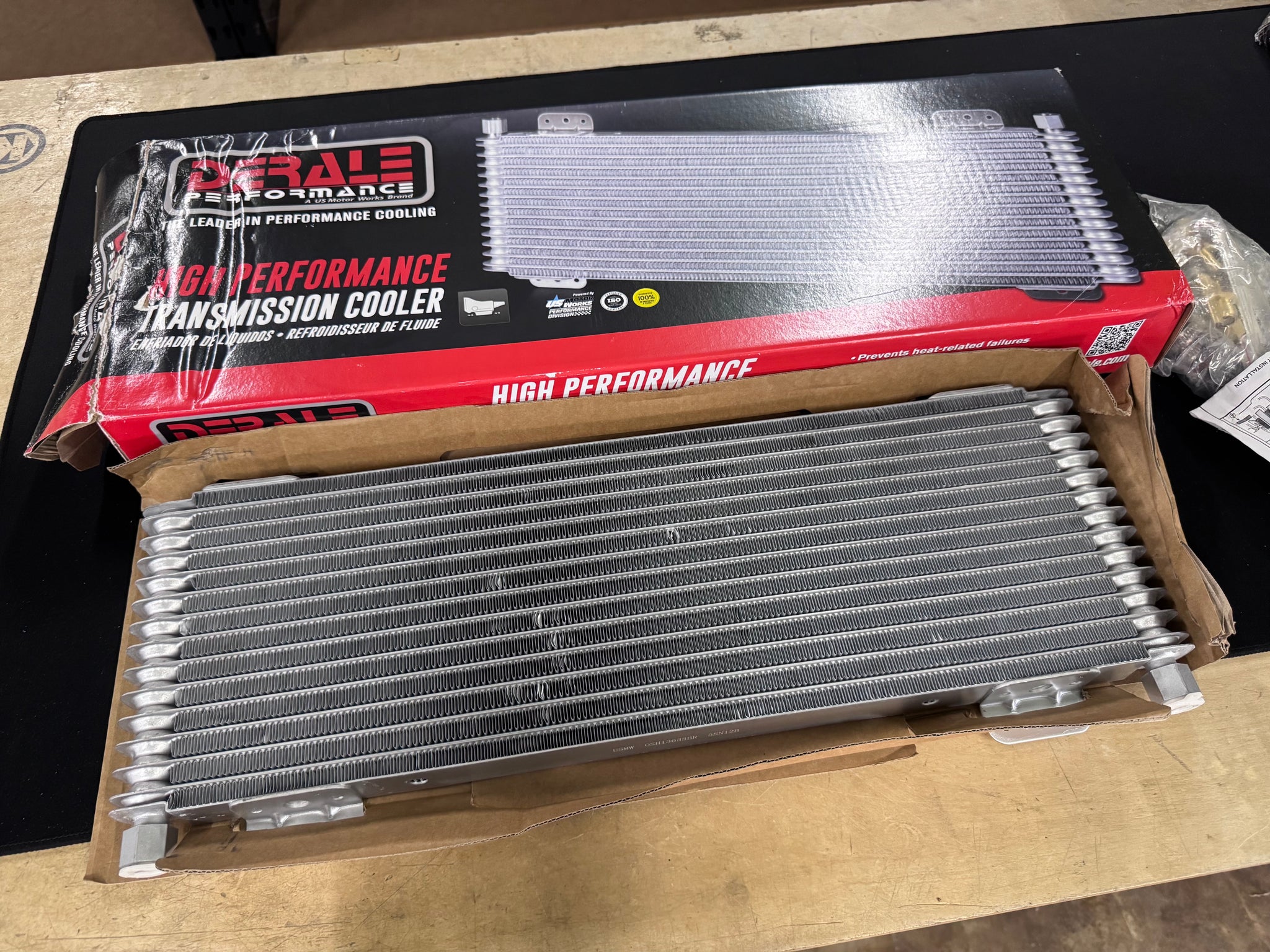 DAMAGED - Derale 40K Transmission Cooler 13633