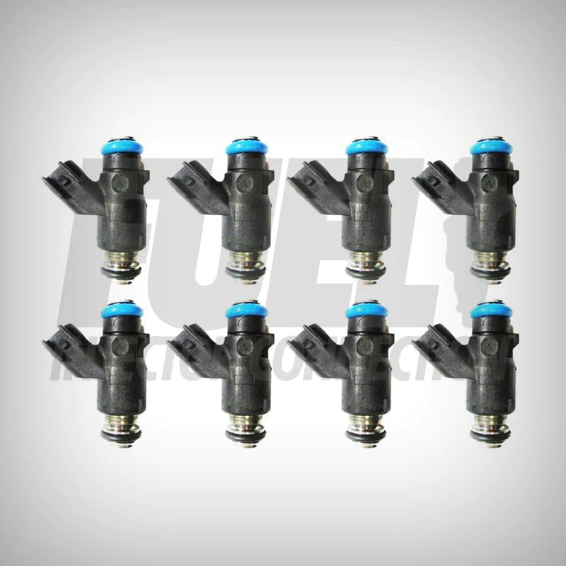 FLOW MATCHED Set of 8 Delphi/GM 12613412 50lb Truck Height Fuel Injectors