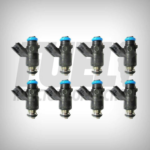 Glenn's Auto Performance FLOW MATCHED Set of 8 Delphi/GM 12613412 50lb Truck Height Fuel Injectors