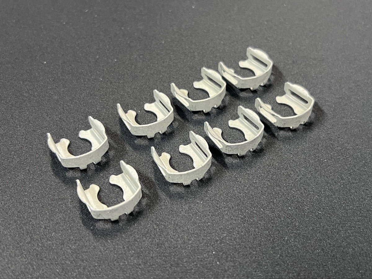 Set of 8 GM Fuel Injector Retaining Clips for OEM Fuel Rails – Glenn's ...