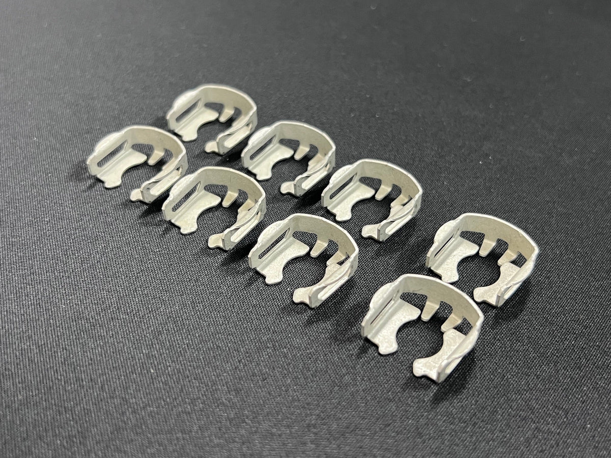 Set of 8 GM Fuel Injector Retaining Clips for OEM Fuel Rails – Glenn's ...