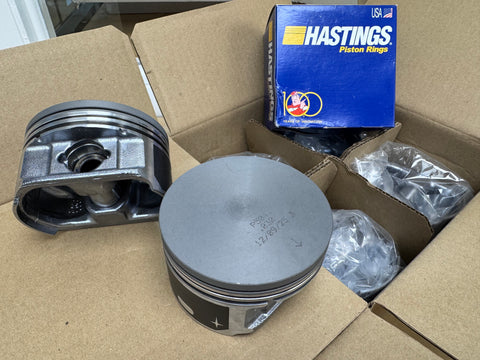 ICON OEM Style Flat Top Replacement Pistons for Gen 4 LS  - Set of 8