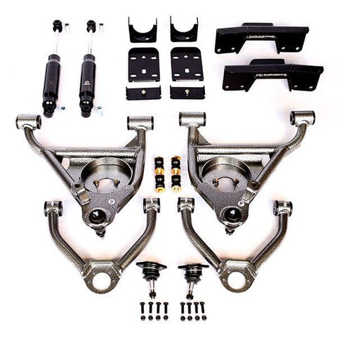 IHC Include Bolt-On C-Notch IHC 4/6 Lowering Kit for 1999-2007 GM Truck 2WD