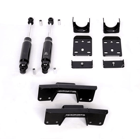 IHC Include Bolt-On C-Notch IHC 6-Inch Rear Lowering Kit for 1999-2007 GM Truck