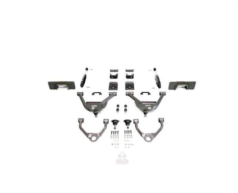 IHC Single Cab / Include Weld-On C-Notch IHC 5/7 Lowering Kit for 2007-2013 GM Truck 2WD