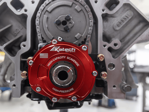 Katech TrackFlow LS9 Billet High-Pressure/High-Capacity Scavenge Dry Sump Oil Pump