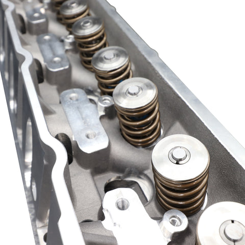 Mangum Racing 229cc LS1 Style CNC Ported Cathedral Cylinder Heads PAIR - Assembled - 4 Bolt