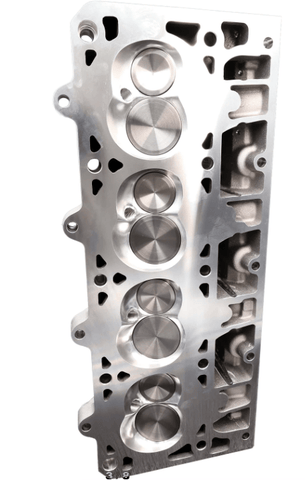Mangum Racing 235cc CNC Ported Cathedral Cylinder Heads PAIR - Assembled - 6 Bolt