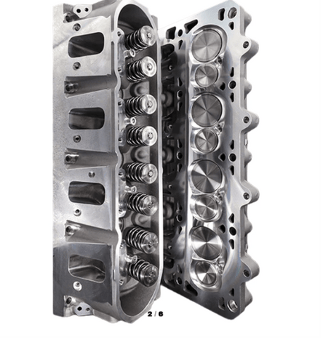 Mangum Racing 267cc CNC Ported LS3 Style 6-Bolt Heads PAIR - Assembled