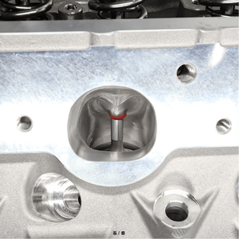 Mangum Racing 267cc CNC Ported LS3 Style 6-Bolt Heads PAIR - Assembled