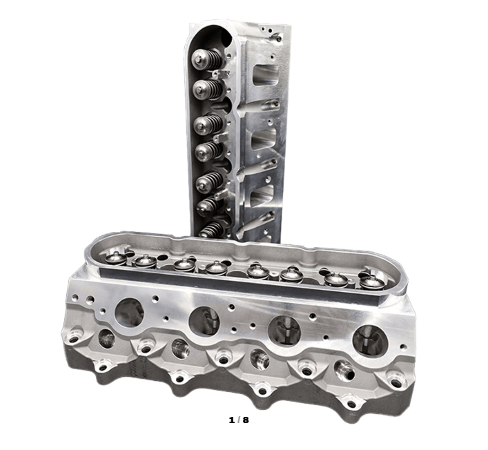 Mangum Racing 275cc CNC Ported 11 Degree LS3 Style 6-Bolt Heads PAIR - Assembled