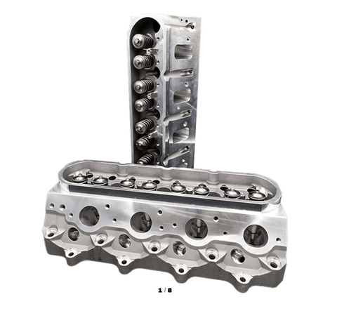 Mangum Racing Mangum Racing 275cc CNC Ported 11 Degree LS3 Style 6-Bolt Heads PAIR - Assembled