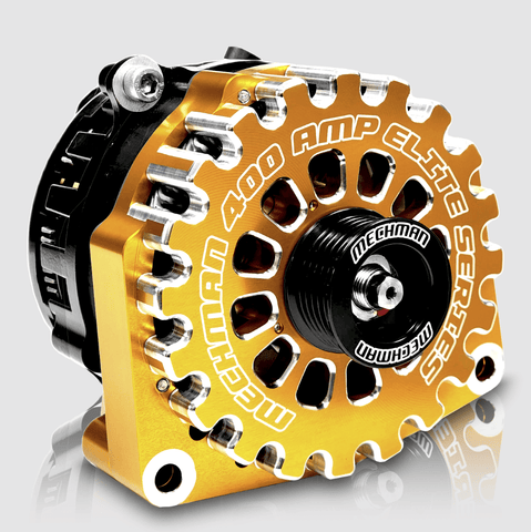 Mechman 400 Amp Elite Series Billet Alternator for 1999-2018 GM Truck