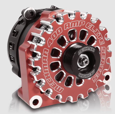 Mechman 400 Amp Elite Series Billet Alternator for 1999-2018 GM Truck