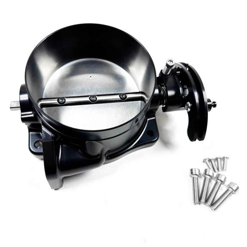 NICK WILLIAMS BILLET 92mm THROTTLE BODY - BLACK