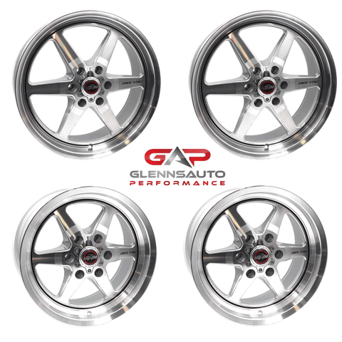 1999-2014+ GM Truck 93 Truck Star 4-Wheel DragPak (Silver/Machined)