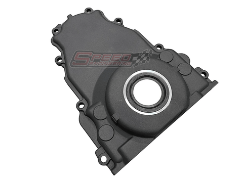 Speed Engineering Black / No / No Speed Engineering LS Gen 3 Front Timing Chain Cover