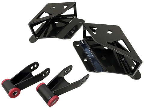 Speed Engineering Speed Engineering 4" Drop Hangers/Shackles for 1999-2006 GM Truck