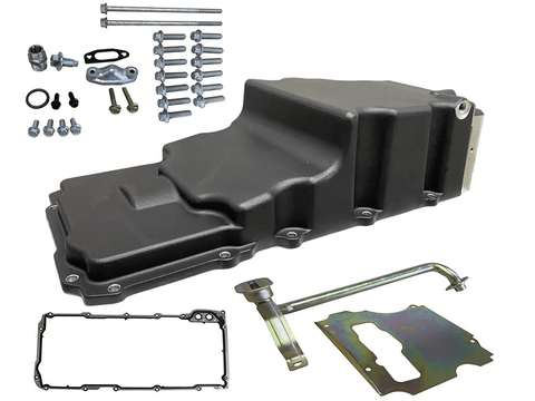 Speed Engineering Speed Engineering LS Swap Conversion Oil Pan (Low Profile) - Black