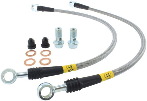 StopTech 1999-2007c GM Truck Rear Disc Braided Stainless Brake Hose Kit