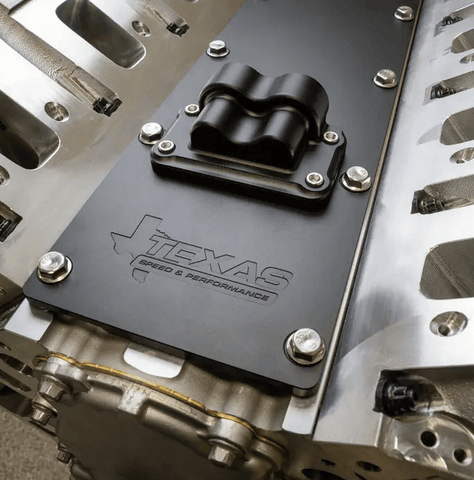 TSP 12AN Vented Billet LS Gen 4 Valley Cover