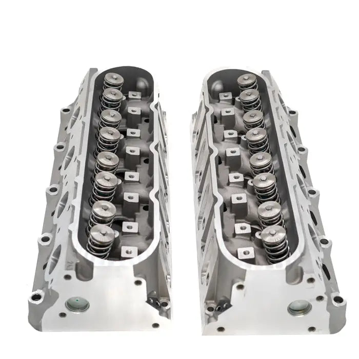 TSP Brawler LS6 Style CNC Ported Cathedral Cylinder Heads PAIR - Assembled