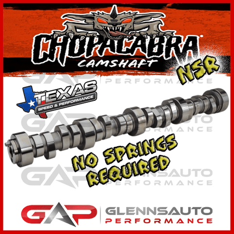 Texas Speed & Performance TSP "CHOPacabra" NSR (No Springs Required) Truck Cam - 214/222 .495"/.495"
