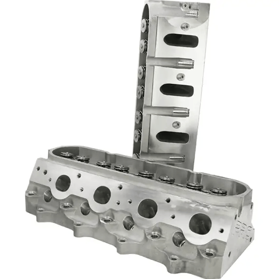 TSP PRC 247cc CNC Ported Cathedral Port Cylinder Heads PAIR - Assembled