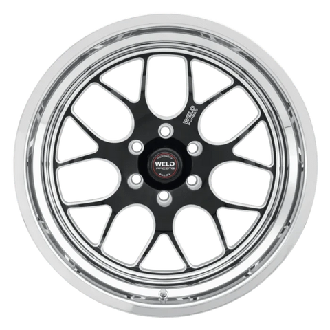 WELD Racing SM77 Forged 6-Lug Wheels for 99-14+ GM Truck (Gloss Black Milled)
