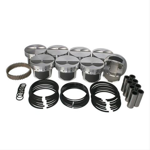 Wiseco Wiseco Pro Tru Street Forged Pistons for Gen 3/4 LS (6.098 Rod/3.622 Stroke) - Set of 8 w/ Rings