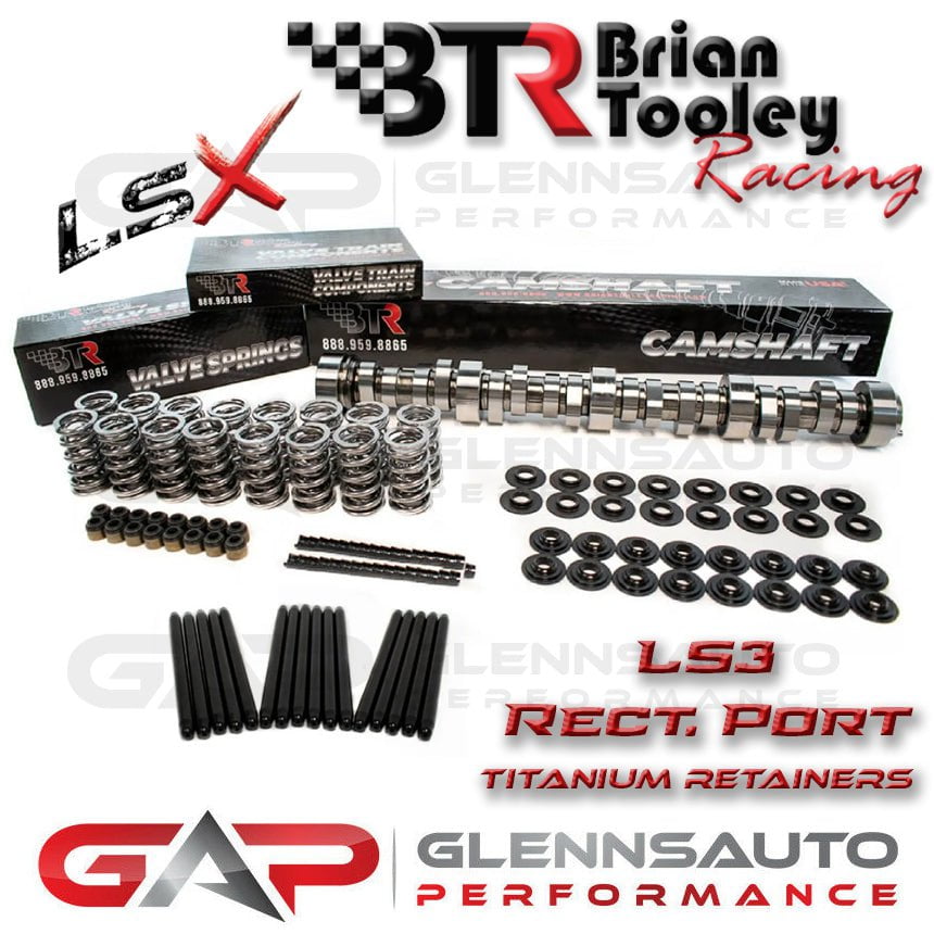 BTR LS3 CAM KIT (TITANIUM RETAINERS)