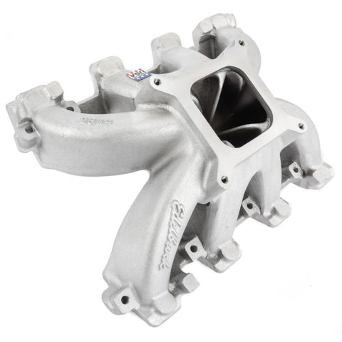 EDELBROCK SUPER VICTOR (CATHEDRAL) SINGLE PLANE CARB INTAKE - EDL28097