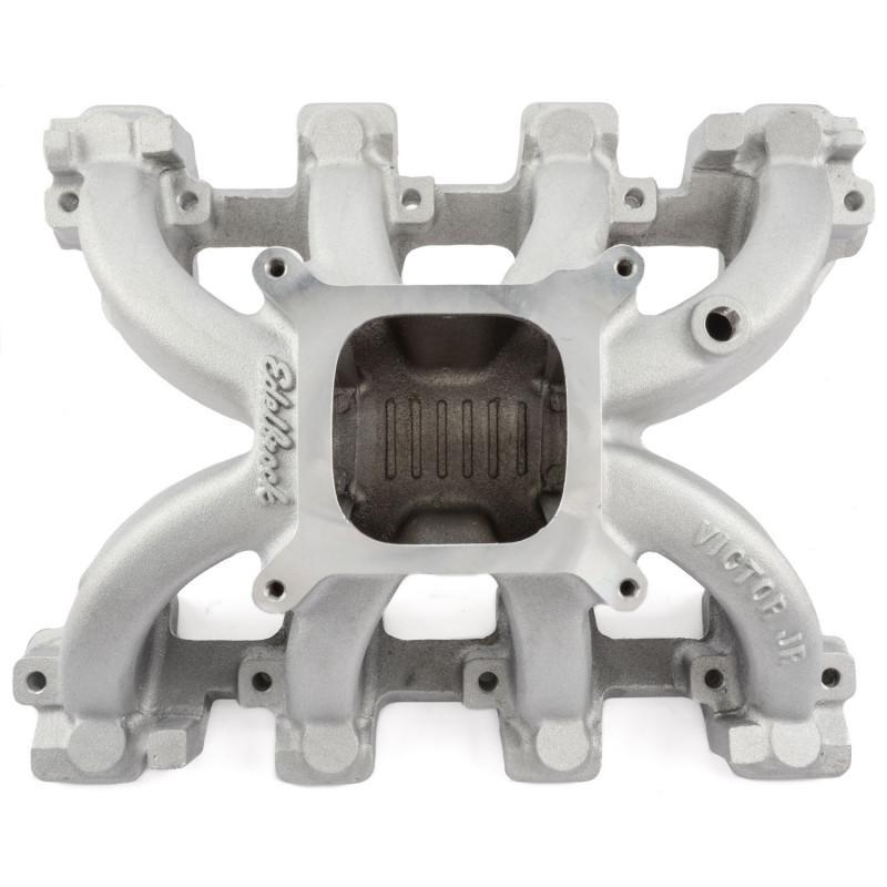 EDELBROCK VICTOR JR. (CATHEDRAL) CARB INTAKE - EDL29087