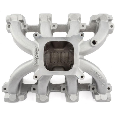 EDELBROCK VICTOR JR. (CATHEDRAL) CARB INTAKE - EDL29087