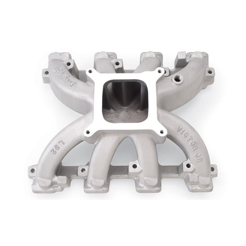 EDELBROCK VICTOR JR. (SQUARE) CARB INTAKE - EDL28457