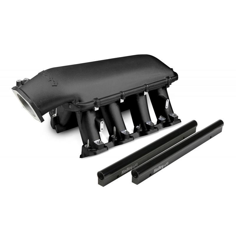 HOLLEY HI-RAM - (CATHEDRAL-92mm) BLACK 300-122BK