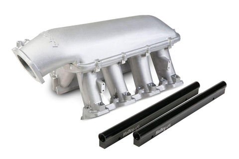 HOLLEY HI-RAM - (SQUARE-105mm) SATIN 300-117