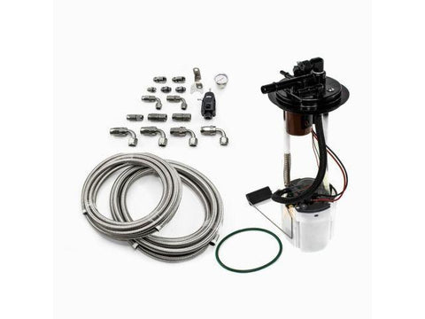 DW400 Drop In Fuel Pump Module Kit w/ Return Plumbing Kit for 99-09 GM Truck