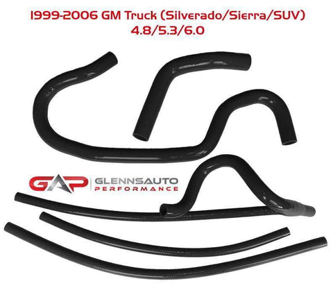 99-07 GM Truck Silicone Radiator Hose Kit 4.8/5.3/6.0